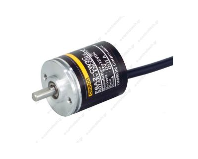 Encoder Φ25 με άξονα Φ4 100 P/R 12-24VDC NPN Καλώδιο 2m E6A2-CW5C-100 Omron